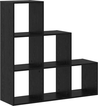 vidaXL Estantería para libros Roble negro 99 x 29 x 99 cm Vidaxl