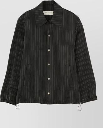 Dries Van Noten striped jacket long sleeves elasticated cuffs