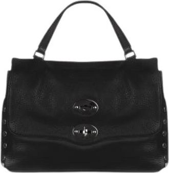 Zanellato Handbags, female, Black, Size: ONE SIZE Postina Daily Bag