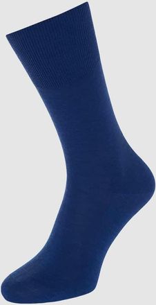 Falke Socken mit geripptem Abschluss in Royal, Größe 39/40