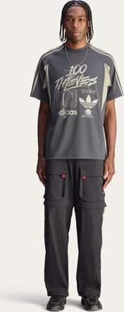 adidas Originals ADIDAS Originals Unisex 100 Thieves Zip Pants - Black Polyamide - Size X-Large