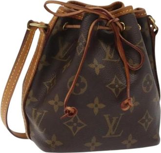 Louis Vuitton Pre-owned Bucket Bags, female, Brown, Size: ONE SIZE Pre-owned Bucket Bag