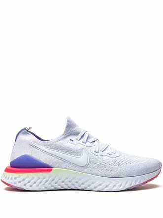 Nike Epic React Flyknit Hydrogen Blue/Sapphire/Lime Bl sneakers - White