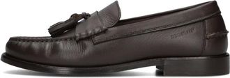 Tommy Hilfiger Schoenen, Heren, Bruin, 44 EU, Leer, Bruine Tassel Loafers voor Heren