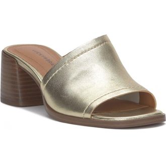 Lucky Brand Jamira Slide Sandal in Platino at Nordstrom Rack, Size 9.5