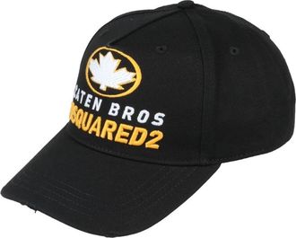 Dsquared2 Maple Leaf Baseballpet Zwarte Hoed