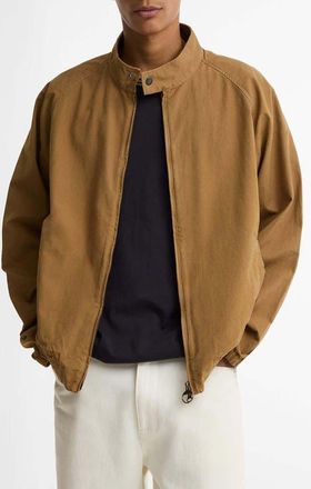 Barbour Royston Cotton Canvas Jacket in Camel at Nordstrom, Size Xx-Large