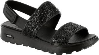Skechers Foamies Arch Fit Footsteps with Rhinestone Black 111531-BBK Womens