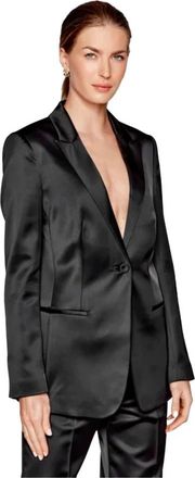 Calvin Klein K20K204176 Blazer - Dames - Blazers - Zwart - XS - Polyester - Jassen