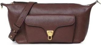Coccinelle Tassen, Dames, Rood, ONE Size, Leer, Handbag Grained Leather