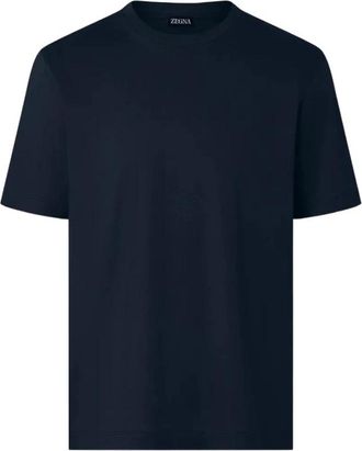 Ermenegildo Zegna T-Shirts - Heren - T-shirts - Zwart - 3XL - Tops