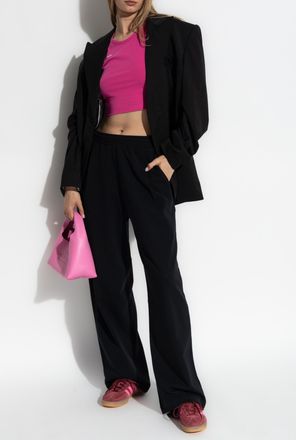 PANGAIA Top With Z Logo, Womens, Pink