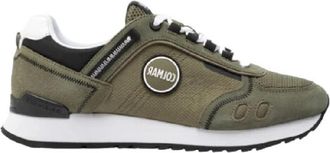Colmar Travis Sport Bold Sneakers - Heren - Sneakers - Groen - 40 EU - Leer - Schoenen