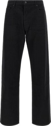 Tom Ford Black Straight Mid Rise Jeans