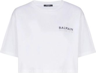 Balmain T-Shirts - Dames - T-shirts - Wit - L - Tops