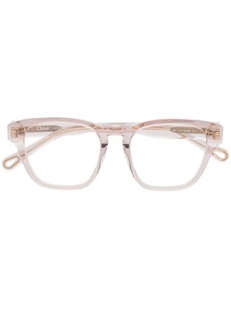 Chlo&eacute; Occhiali cat-eye - Rosa