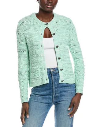 Autumn Cashmere Texture Stitch Jacket