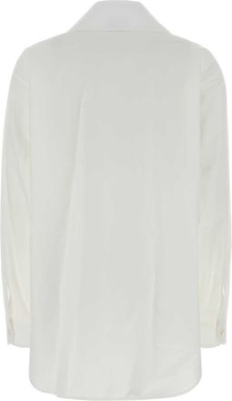 Moschino Poplin with Removable Tie Shirt
