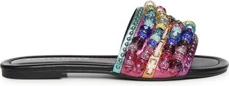 Kurt Geiger Southbank Beaded Glat - Dames - Sandalen - Veelkleurig - 36 EU - Schoenen