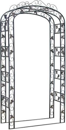 Clp Arco De Flores En Estilo R&uacute;stico Negro