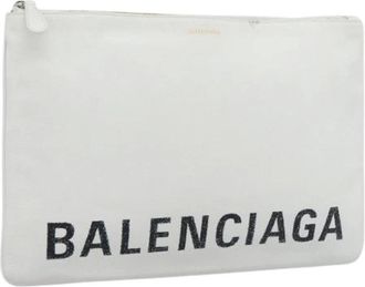 Balenciaga Borsa Clutch Vintage Pre-owned - - Pre-owned - Donna - Bianco - ONE SIZE