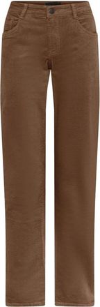 C.Ro Straight Broeken - Dames - Straight fit broeken - Bruin - M - Broeken