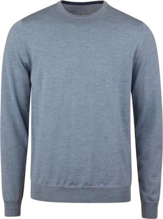Stenstr&ouml;ms Klassieke Pullover Trui - Heren - Ronde hals truien - Blauw - 2XL - Truien & Vesten