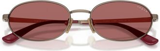 Vogue Eyewear Vo 4353S Zonnebril - unisex - Zonnebrillen - Bruin - 54 MM - Accessoires