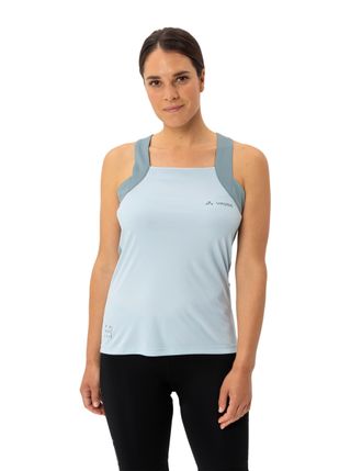 Vaude Funktionstop VAUDE Womens Matera Top, Damen, Gr. 38, blau (summer blau), Obermaterial: 100% Polyester, Tops Funktionstop, f&uuml;r Radsport, mit zwei R&uuml;cke