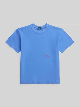 Polo Ralph Lauren Regular Fit T-Shirt aus reiner Baumwolle in Blau, Gr&ouml;&szlig;e XXL