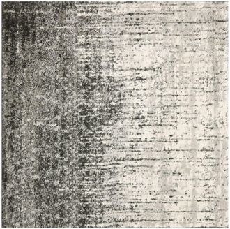 Safavieh Alfombra negro/gris 122 x 122 cm