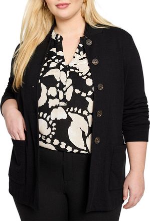 Nic+Zoe Nic+Zoe Plus Sharp Knit Blazer