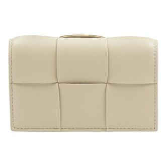 Bottega Veneta Wallets & Cardholders, female, Beige, Size: ONE SIZE Business Card Case
