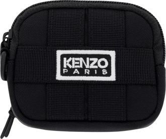 Kenzo Tassen, Heren, Zwart, ONE Size, Nylon, Explorer Portemonnee