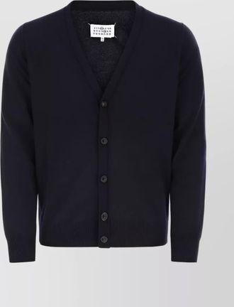 Maison Margiela buttoned cashmere knit cardigan