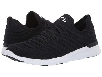 Athletic Propulsion Labs Techloom Wave Mens Shoes Black/White : 7.5 D - Medium, Textile