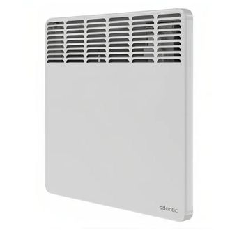 Atlantic Radiador El&eacute;ctrico 750 W F617 Horizontal, Caja Digital Programable, Blanco