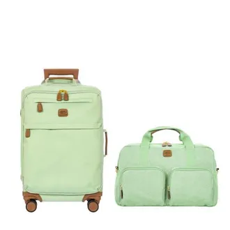 Bric's Volterra 21 Carry On Spinner & 18 Boarding Duffle 2 Piece Luggage Set in Green at Nordstrom