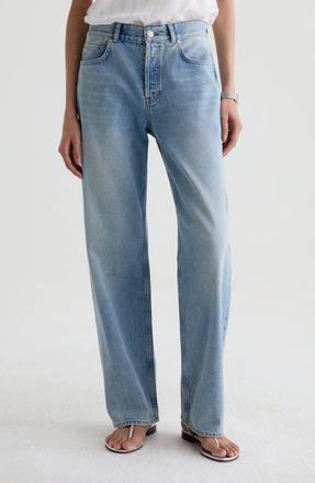 AG - Adriano Goldschmied Billie Low Rise Straight Leg Jeans in 14 Years Vintage at Nordstrom, Size 27