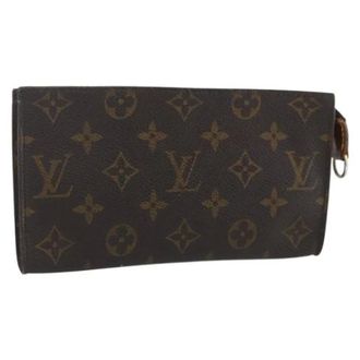 Louis Vuitton Pre-owned Clutches, female, Brown, Size: ONE SIZE Pre-owned Vintage Canvas Clutch