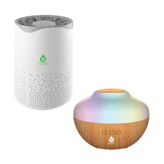 Pursonic Fresh Air & Aromatherapy Bundle True HEPA Air Purifier & Essential Oil Diffuser in Multicolor at Nordstrom