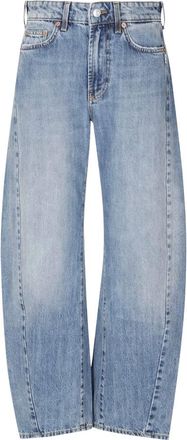 Department Five Department Five - Cincity Pantalone Curved - Dames - Jeans - Blauw - Maat: W26 Katoen