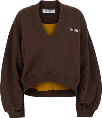 The Attico Mujer, Sudaderas, Marrón, Talla: 2XS