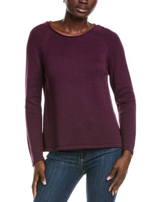 Eileen Fisher Eileen Fisher Linen-Blend Boxy Sweater