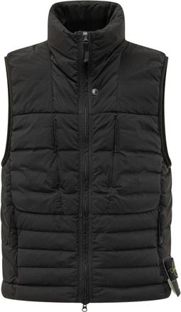 Stone Island Black Quilted None Jacket