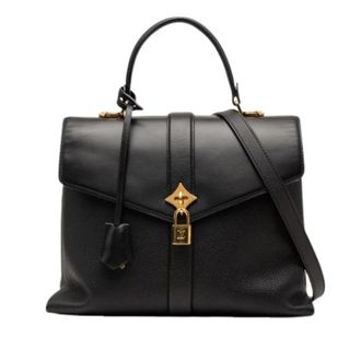 Louis Vuitton Pre-owned Rose Des Vent - Dames - Pre-owned - Zwart - Maat: ONE Size Leer