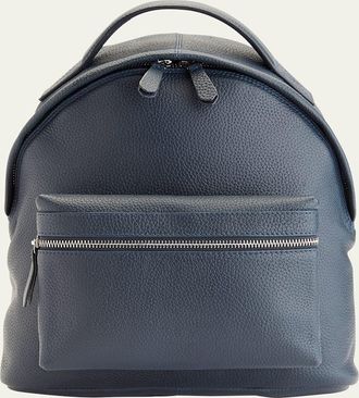 Royce Leather Personalized Leather Travel Backpack