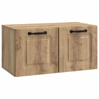 vidaXL Mueble Para Tv De Pared Roble Artesanal 59,5 X 31 X 30 Cm Vidaxl