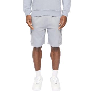 Crosshatch Heren Bardon Cargo Shorts (Staalblauw)