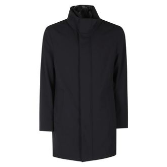 Montecore Aero Twill Jas - Heren - Mantels - Blauw - Maat: 3XL Leer